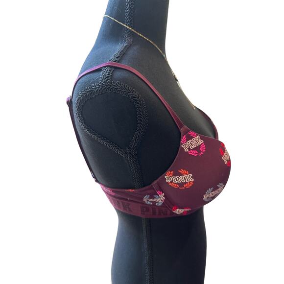 Victoria's Secret PINK Wear Everywhere Push-Up Bra 32D - Picture 9 of 11
